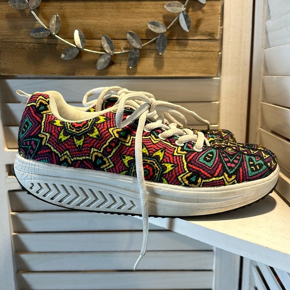 For U Fitness Platform Walking Sneaker Toning - Picture 1 of 6